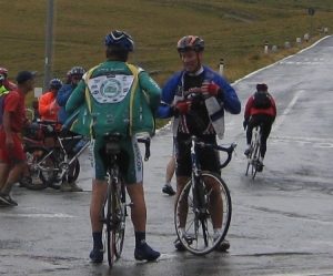 Passo Unbrail above Bormio, before descending into Switzerland