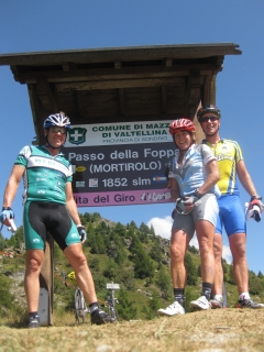 Passo Mortirolo near Bormio, Italy